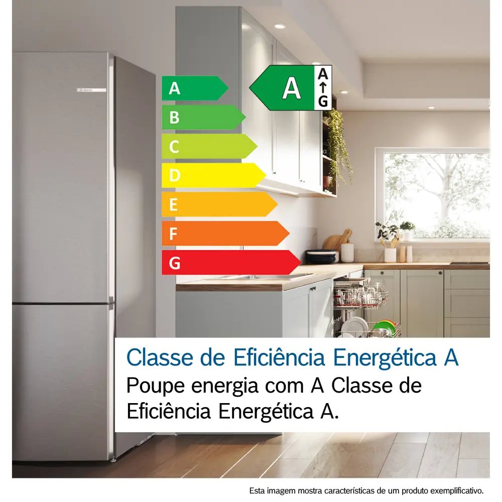Frigorífico Combinado Bosch - 203cm - NoFrost - Inox Look - KGN392I1F - Image 15