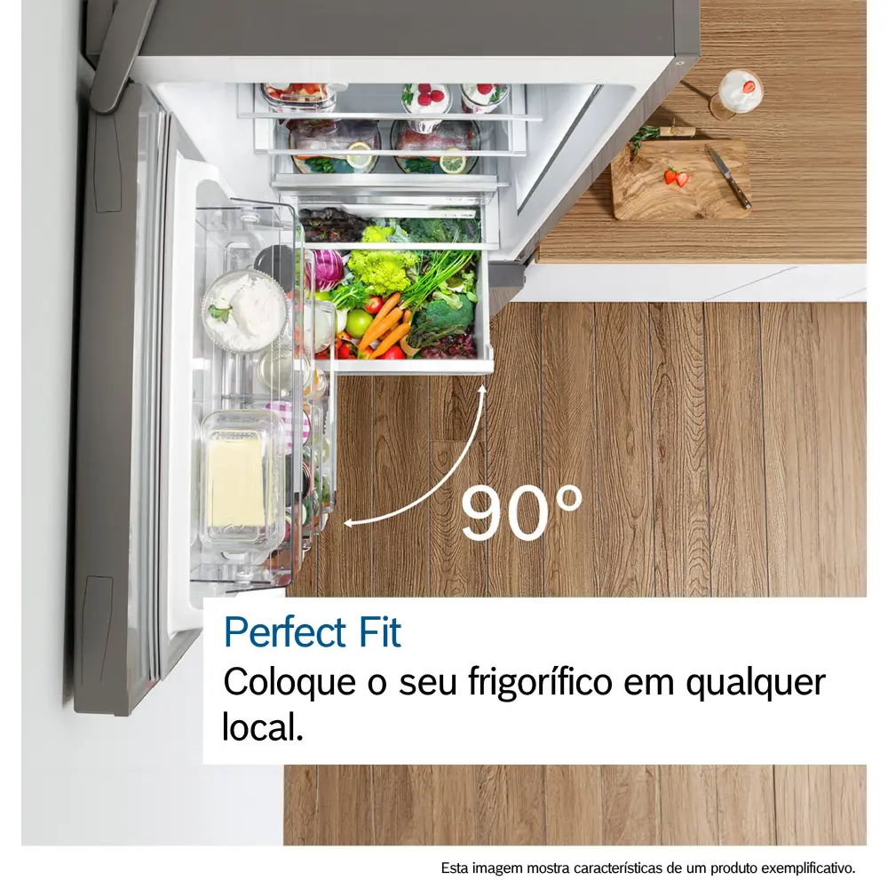 Frigorífico Combinado Bosch - 203cm - NoFrost - Inox Look - KGN392I1F - Image 10