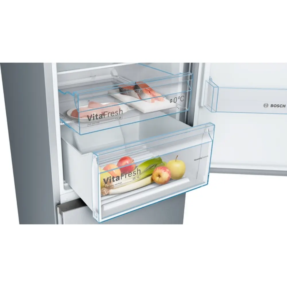 Frigorífico Combinado Bosch - 203cm - NoFrost - Inox Anti-dedadas - KGN39VIDB - Image 5