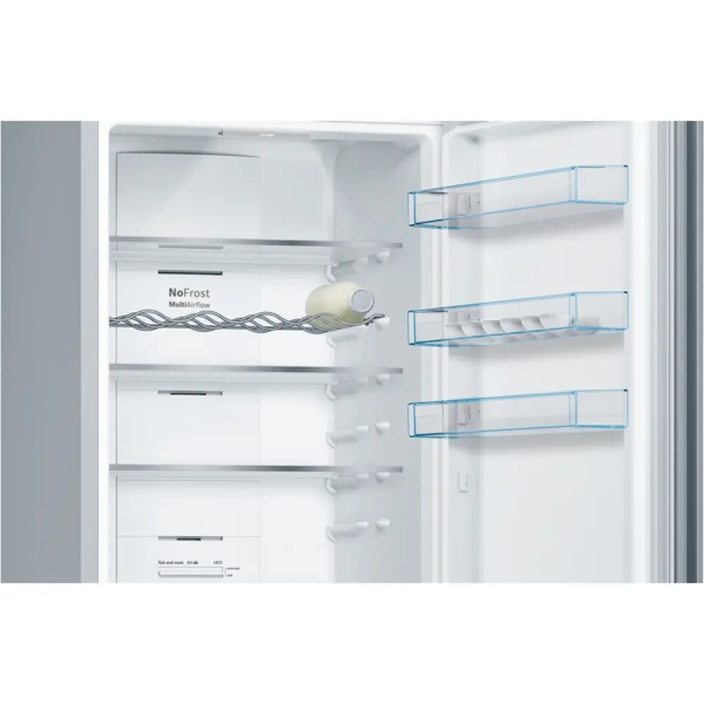 Frigorífico Combinado Bosch - 203cm - NoFrost - Inox Anti-dedadas - KGN39VIDB - Image 4