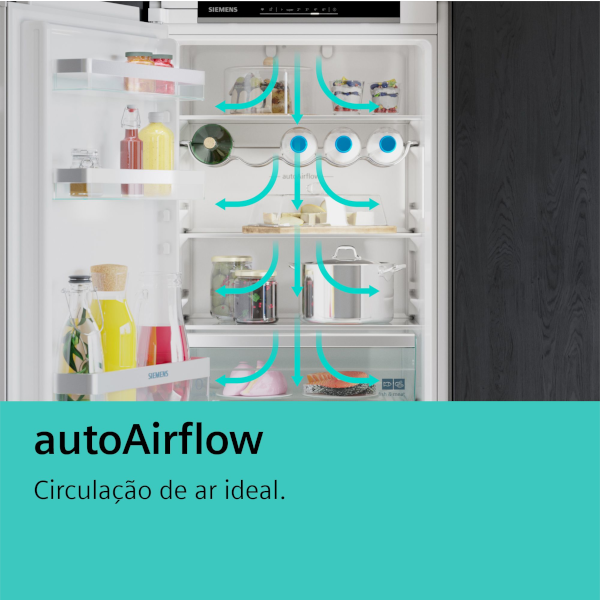 Frigorífico Combinado de Encastre Siemens - 177cm - NoFrost - KI86NVSE0 - Image 6