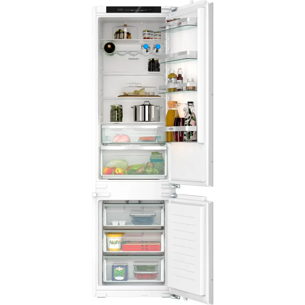 Combinado de Encastre Siemens iQ300 - 193,5 x 55,8 cm - NoFrost e EcoAirflow - KI96NVFD0