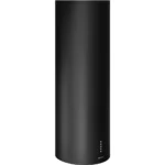 Exaustor de Ilha Cilíndrico Smeg - 37cm - Preto - KIR37N2