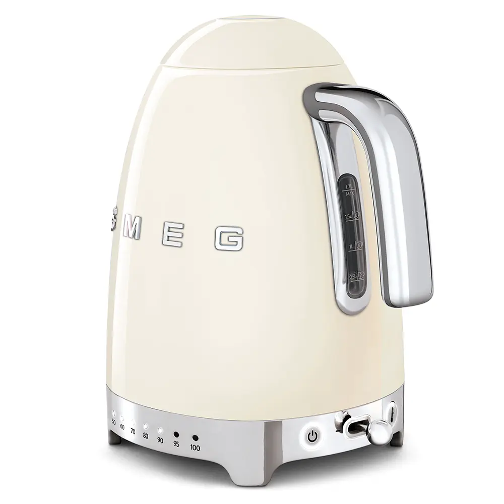 Chaleira Temperatura Variável Smeg KLF04CREU - 1,7 Lts, Anni 50,Creme - Image 4