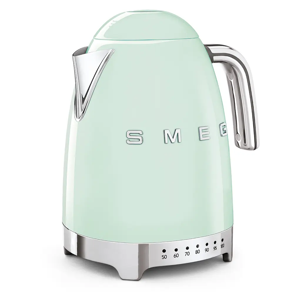 Chaleira Temperatura Variável Smeg KLF04PGEU - 1,7 Lts, Anni 50, Verde água - Image 3