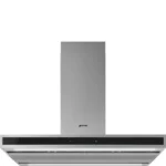 Chaminé Ilha Smeg KLTI9L4X - Inox, 90cm, A