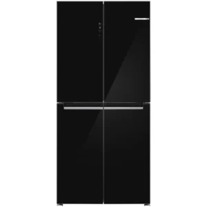 Frigorífico Multiporta Bosch - 547L - NoFrost - Vidro Preto (85cm) - KMC85LBEA