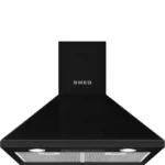 Chaminé Parede Smeg KSED65NEE - Victoria Preto, 60cm, B