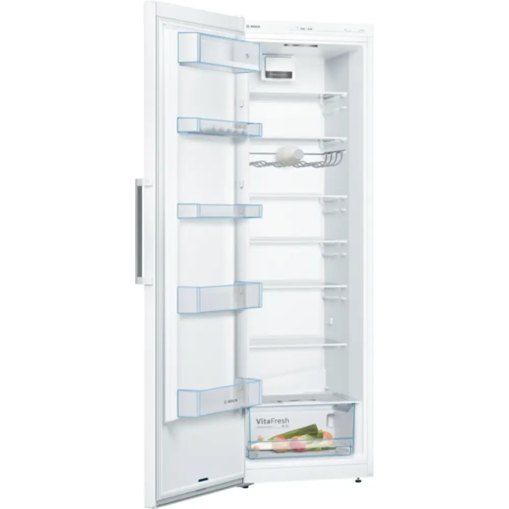 Frigorífico 1 Porta Bosch - 186cm - VitaFresh Plus - Branco - KSV36FWDP