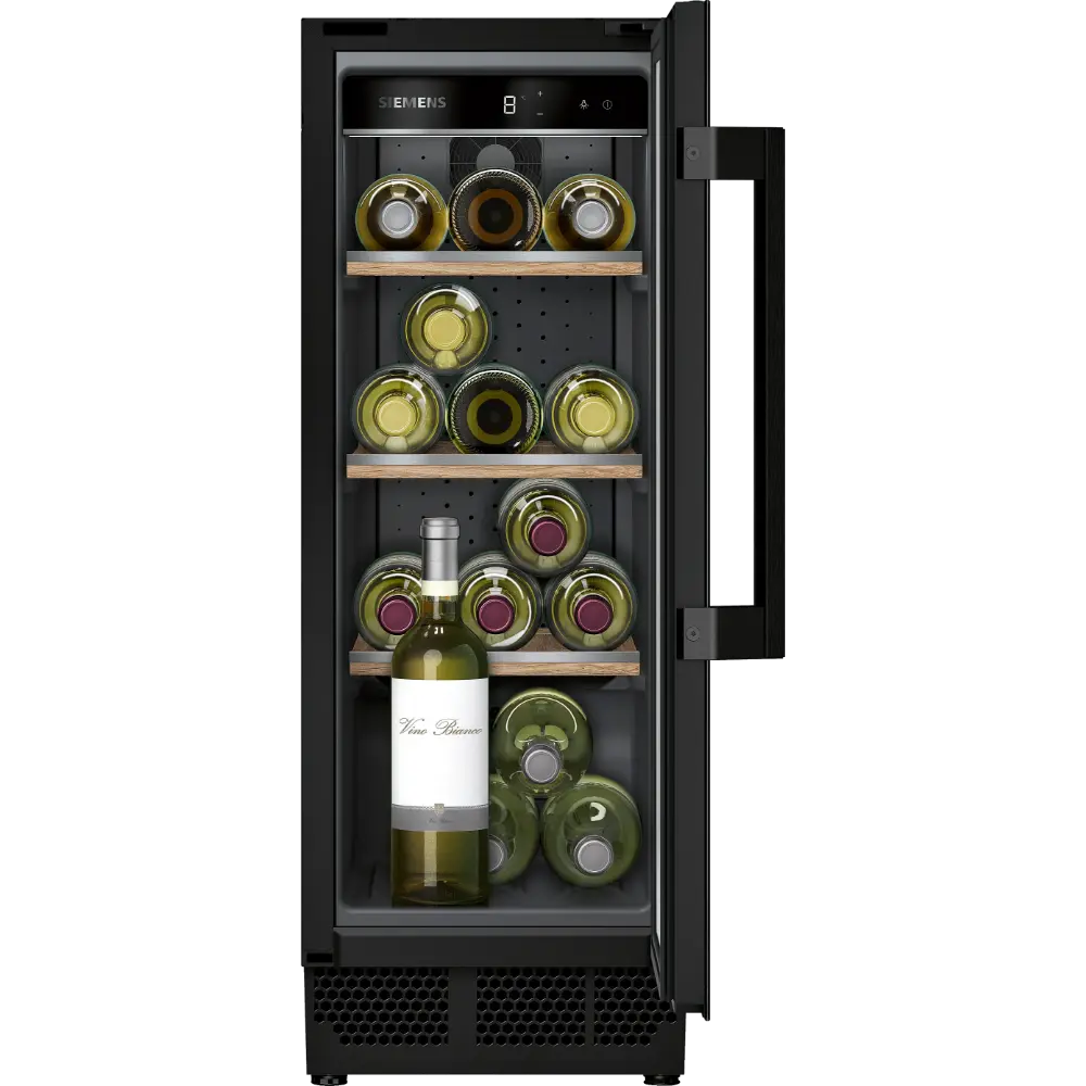 Frigorífico para Vinhos Siemens iQ500 - Encastre sob Bancada - Porta com Proteção UV - KU20WVHF0
