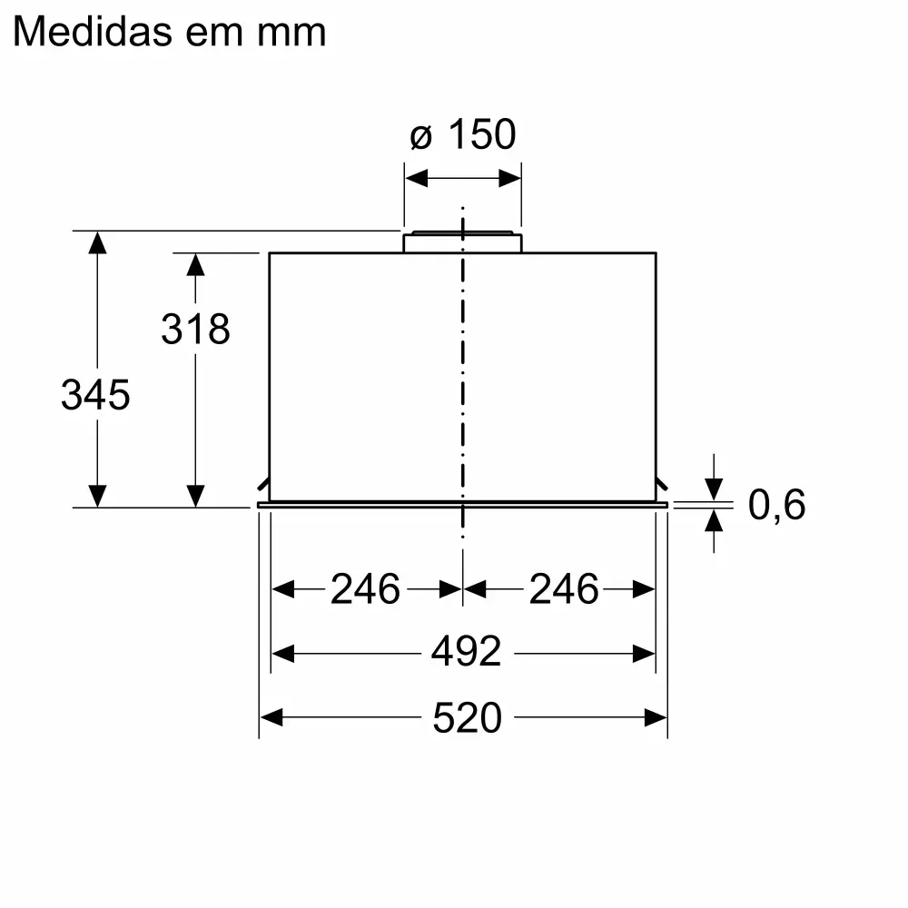 Exaustor Integrável Siemens iQ700 - 52 cm - Preto - Motor iQdrive Classe A++ - LB57NPC60 - Image 11