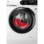 Máquina de Lavar Roupa AEG - 10kg - 1400rpm - Série 6000 MixLoad Porta Preta - LFR6214O4B