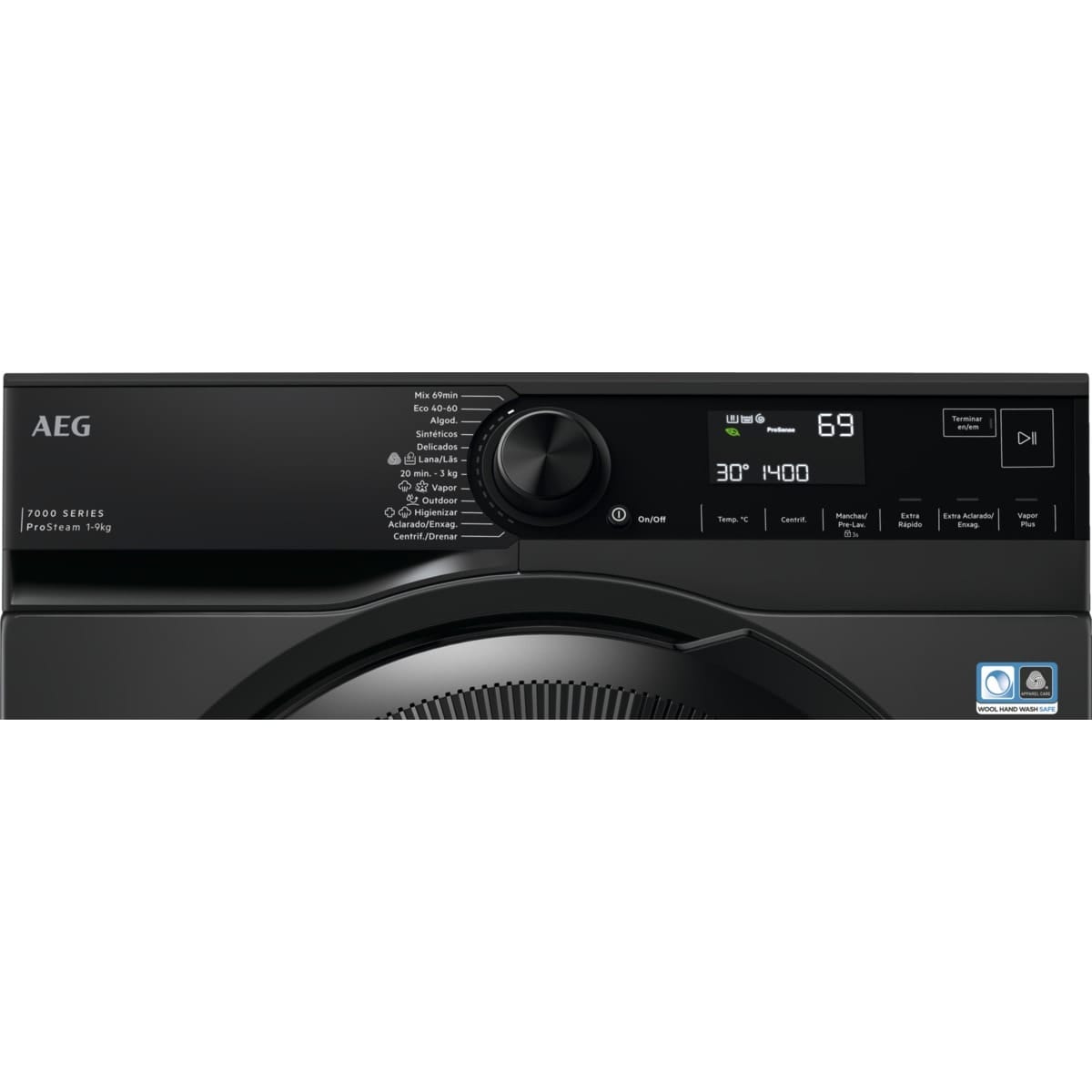 Máquina de Lavar Roupa AEG - 9kg - 1400rpm - Série 7000 Cinza - LFR7394V4B - Image 2