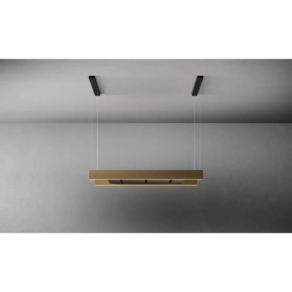 Exaustor Falmec Light Ilha - 120 cm - Bronze - 500 m3/h