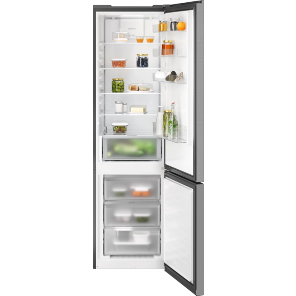 Frigorífico Combinado Electrolux - 201cm - TwinTech NoFrost - Inox Anti-dedadas - LNT6MD36U