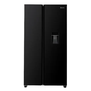 Frigorífico Americano Meireles - Side-by-Side - Preto - MFS 603 BL
