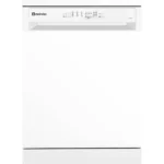 Máquina de Lavar Loiça Meireles MLL 128 W - Livre Instalação - 60cm - Branco - Classe E