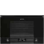 Micro-ondas de Encastre Smeg Linea - 22 Litros - 39cm Altura - Preto - MP122B3