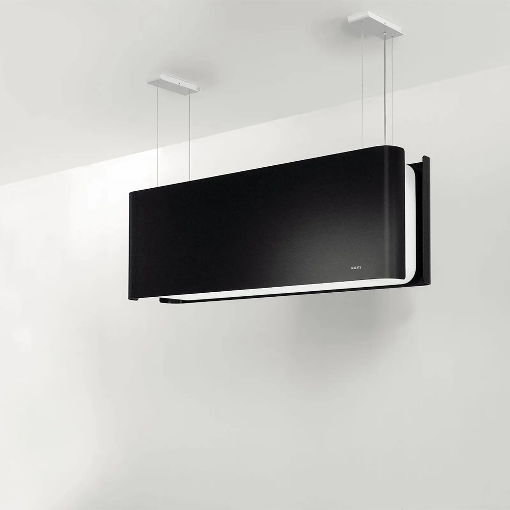 Chaminé Ilha Novy Mood 108 cm Preto 7550 - Image 3