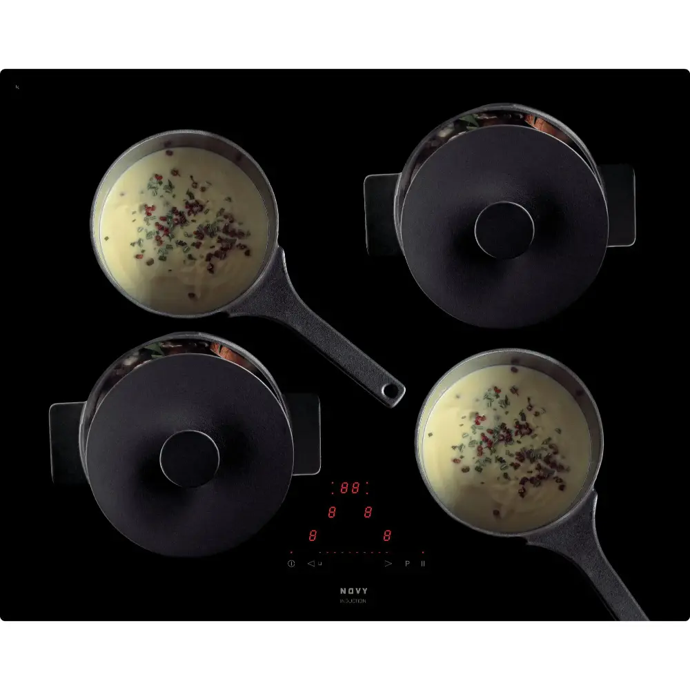 Placa de Indução Novy Conforto 1753 Preto - Image 2