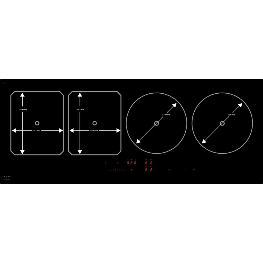 Placa de Indução Novy Power 1767 Preto - Image 5