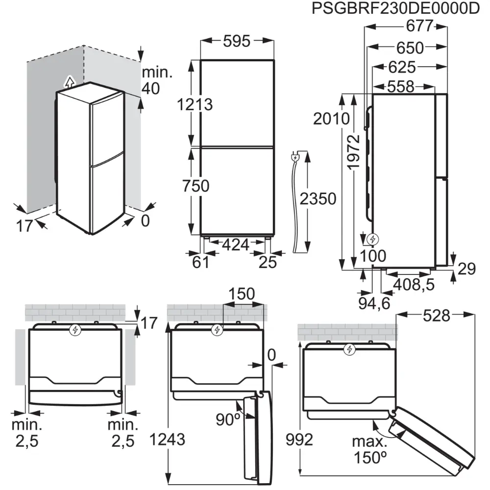 Frigorífico Combinado AEG - 201cm - TwinTech NoFrost - Série 6000 Inox - ORC6N361ES - Image 7