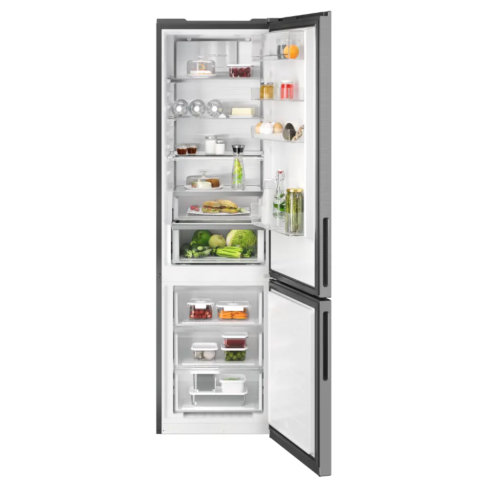 Frigorífico Combinado AEG - 201cm - Cooling 360° - Série 8000 Inox - ORC8M361CX