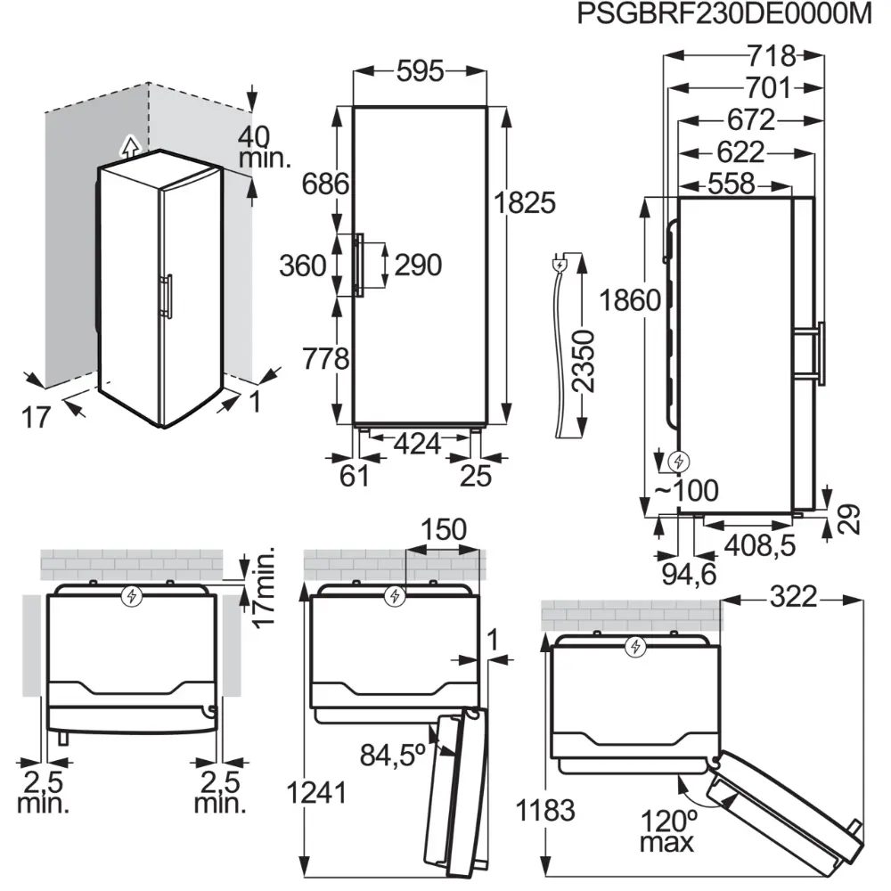 Frigorífico 1 Porta AEG - 186cm - Cooling 360 - Inox anti dedadas - ORK7M391DX - Image 6