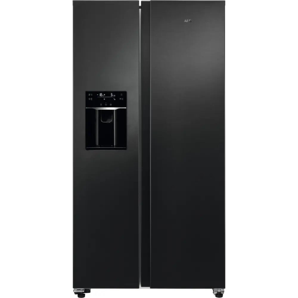Frigorífico Americano AEG - 573L - NoFrost - Side-by-Side Preto - ORX9V351DB - Image 2