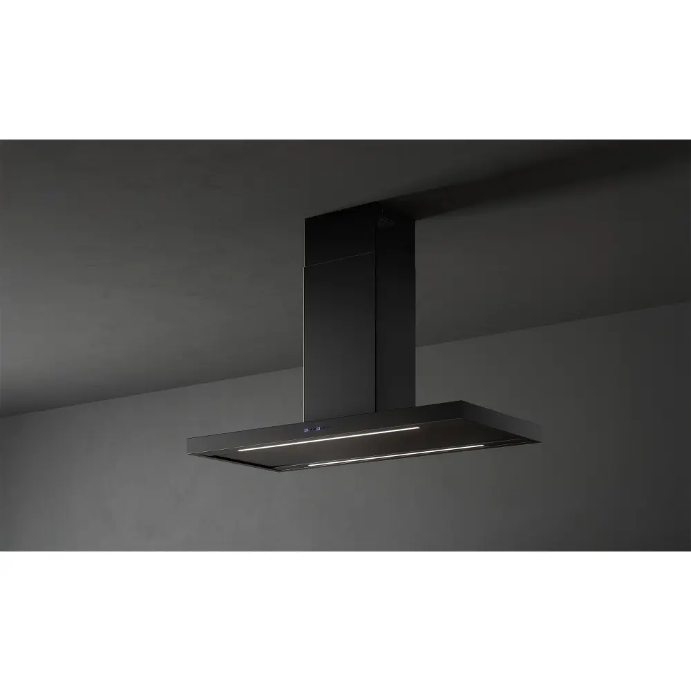 Exaustor Falmec Plane Plus - Ilha - 90 cm - Preto- 800 m3/h