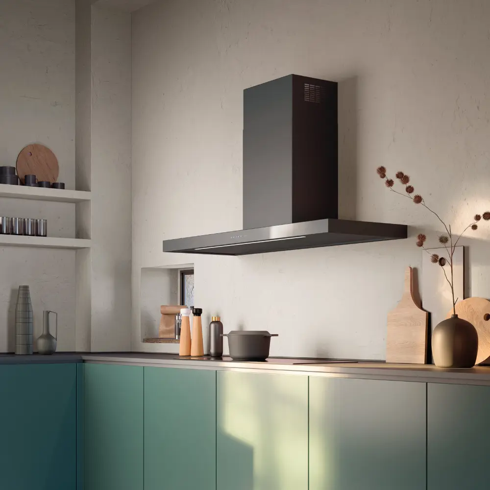 Exaustor Falmec Plane Plus NRS - Ilha - 90 cm - Preto - 800 m3/h - Image 5