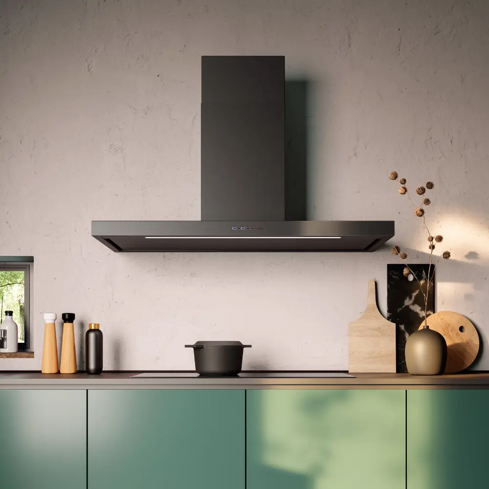 Exaustor Falmec Plane Plus NRS - Ilha - 90 cm - Preto - 800 m3/h - Image 4