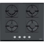 Placa Cristal Gás Franke FHNS 604 4G BK C