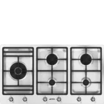 Placa a Gás Smeg Classica - 90cm - 5 Queimadores - Inox - PS9062