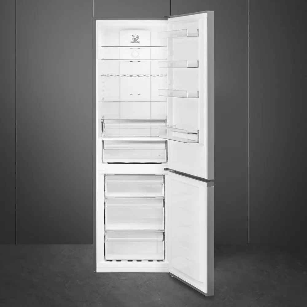 Frigorífico Combinado Smeg - 200cm - NoFrost Total - Inox - RC20XDND - Image 2