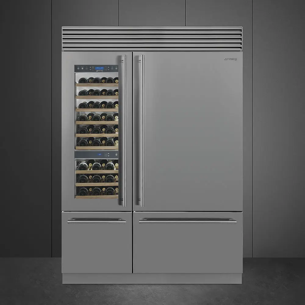 Frigorífico Combinado Smeg XXL - 90cm Largura (2.20m Altura) - Série Clássica Inox - RF396RSIX - Image 9