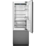 Frigorífico Combinado de Encastre Smeg - 75cm Largura - NoFrost - Dobradiça à Direita - RI76RSI