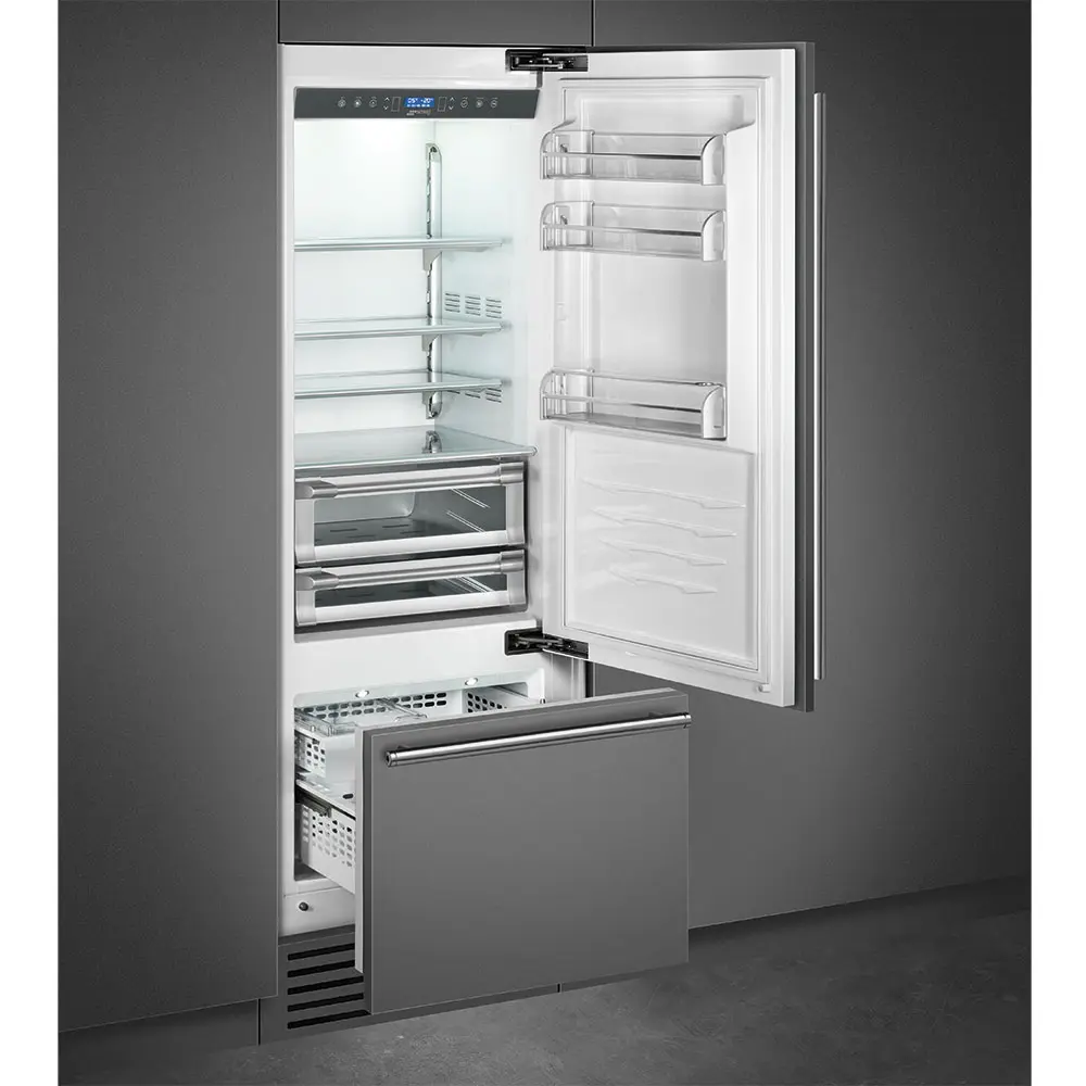 Frigorífico Combinado de Encastre Smeg - 75cm Largura - NoFrost - Dobradiça à Direita - RI76RSI - Image 2