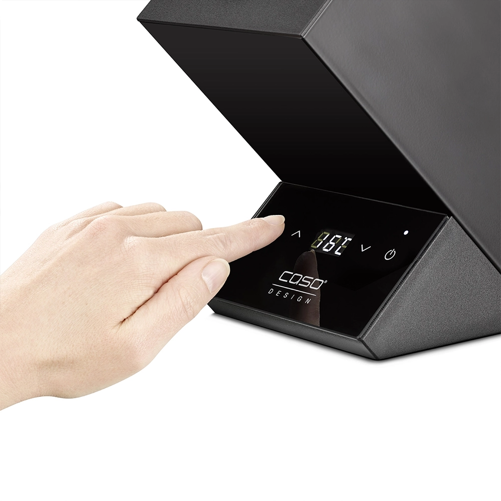 Refrigerador de Vinho Individual (Mesa) Caso Design - WineCase One Black - Image 4