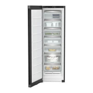 Congelador Vertical Liebherr - 185cm - NoFrost - BlackSteel (Preto) - SFNbdd 5227
