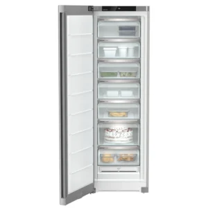 Congelador Vertical Liebherr - 185cm - NoFrost - SteelFinish (Inox) - SFNsdd 5227