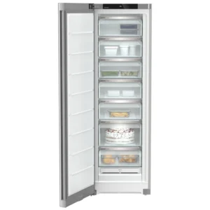 Congelador Vertical Liebherr - 185cm - NoFrost - SteelFinish (Inox) - SFNsfd 5227
