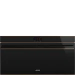 Forno Pirolítico Smeg SFPR9604TNR - DSN, Preto, 90x48cm, A+