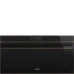 Forno Pirolítico Smeg SFPR9606WTPNR - DSN, Preto, 90x48cm, Connect, A+