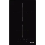 Placa de Indução Smeg - 30cm (Dominó) - 2 Zonas - Preto - SI2321D