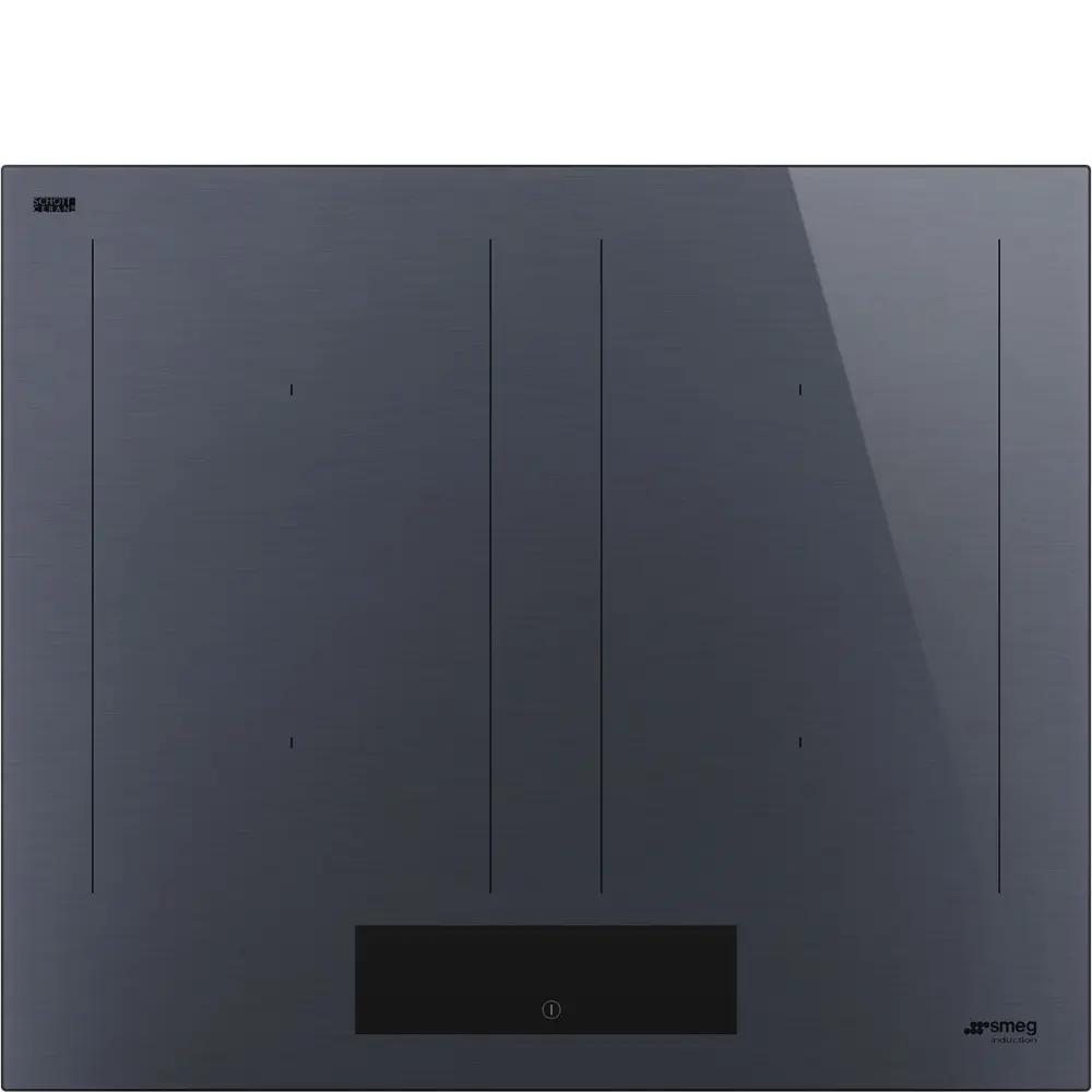 Placa de Indução Multizona Smeg Linea - 60cm - 4 Zonas - Neptune Grey - SIM1644DG
