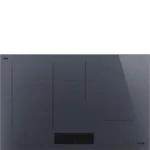 Placa de Indução Multizona Smeg Linea - 80cm - 4 Zonas - Neptune Grey - SIM1844DG