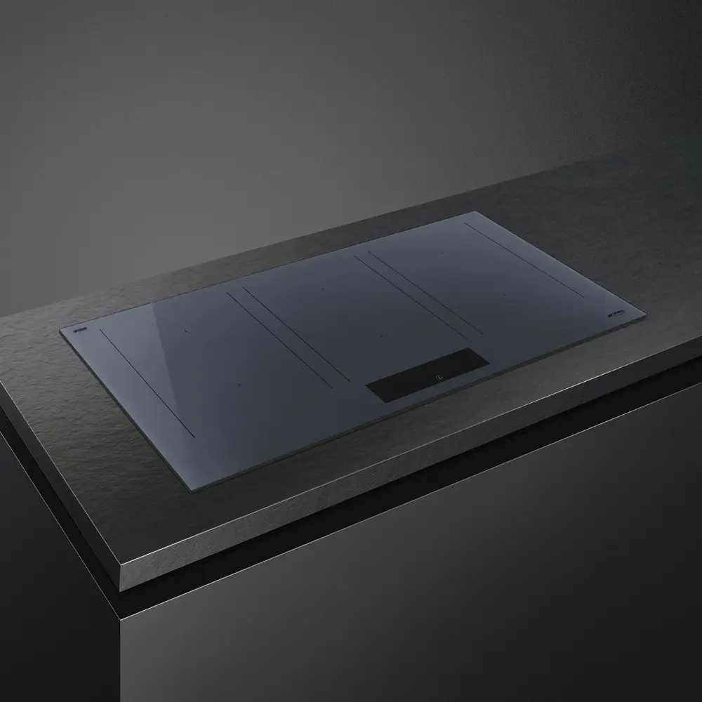 Placa de Indução Multizona Smeg Linea - 90cm - 6 Zonas - Neptune Grey - SIM1964DG - Image 4