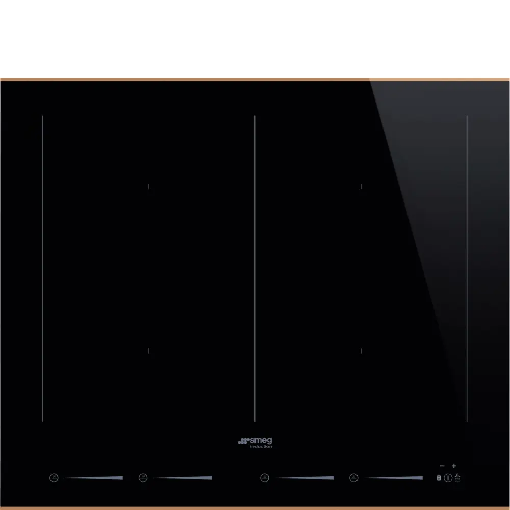 Placa de Indução Multizona Smeg DSN - 60cm - 4 Zonas - Preto - SIM6644R