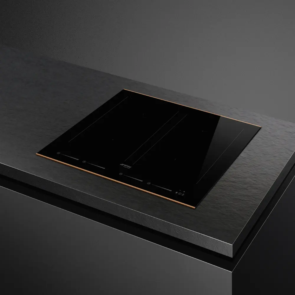 Placa de Indução Multizona Smeg DSN - 60cm - 4 Zonas - Preto - SIM6644R - Image 2